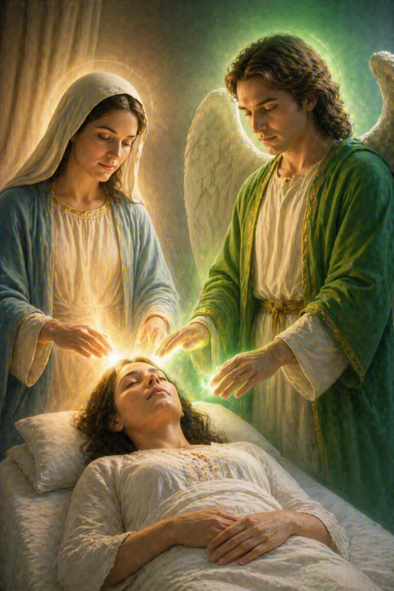 Reiki de la Virgen María y el Arcángel Rafael